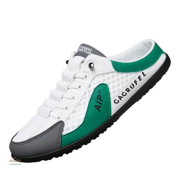 Sandales demi-pantoufles pour homme élégantes