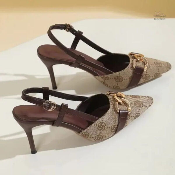 Sandales femme à talon pour la saison estivale