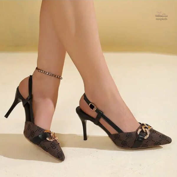 Sandales à talon confortable pour femme
