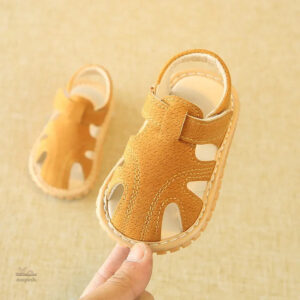 Sandales souples bébé, idéales pour l'apprentissage de la marche