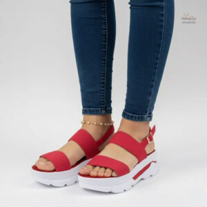 Sandale Moderne Femme avec Talon Élevé et Confort