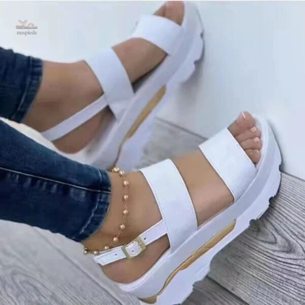 Sandale Élégante pour Femme avec Bride et Talon