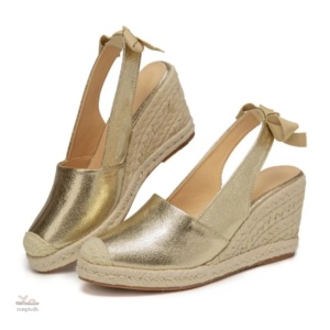 Sandales tendance pour femme, design avec nœud chic