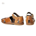 Modèle de sandale cuir pour homme chic