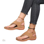Modèle orthopédique de sandale femme