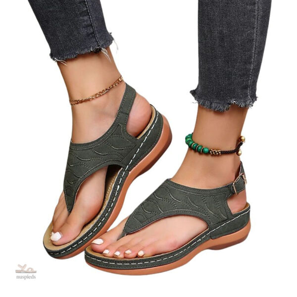 Sandale d'été avec semelle ergonomique