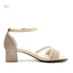 Sandale Chic Dorée et Brillante