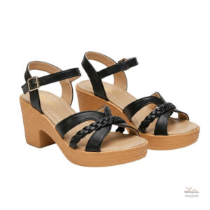 Sandales à talon épais, look estival pour femmes