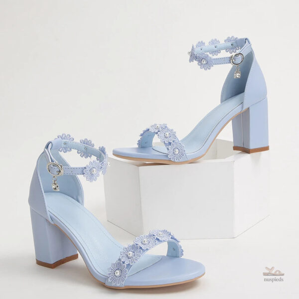 Chaussures mariage à talon pour femme