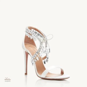 Sandales femme avec détails en faux diamants pour occasions spéciales