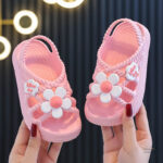 Sandale Fille avec Fleur, confort et charme pour les petites filles