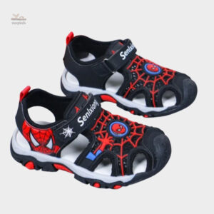Sandale Garçon Confortable Design Spiderman