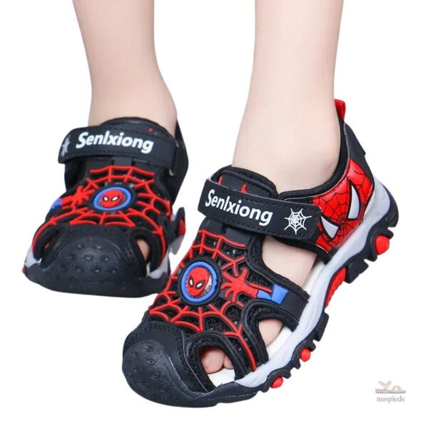 Sandale Légère pour Garçon avec Design Spiderman