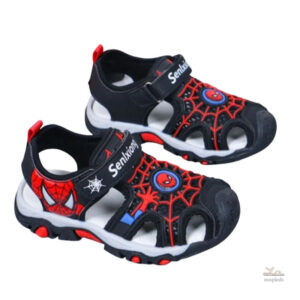 Sandale Confortable Enfant Spiderman Idéale pour l'Été