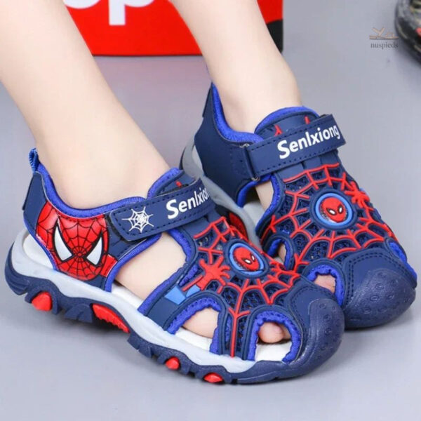 Sandale Enfant Confort Spiderman, Style et Praticité