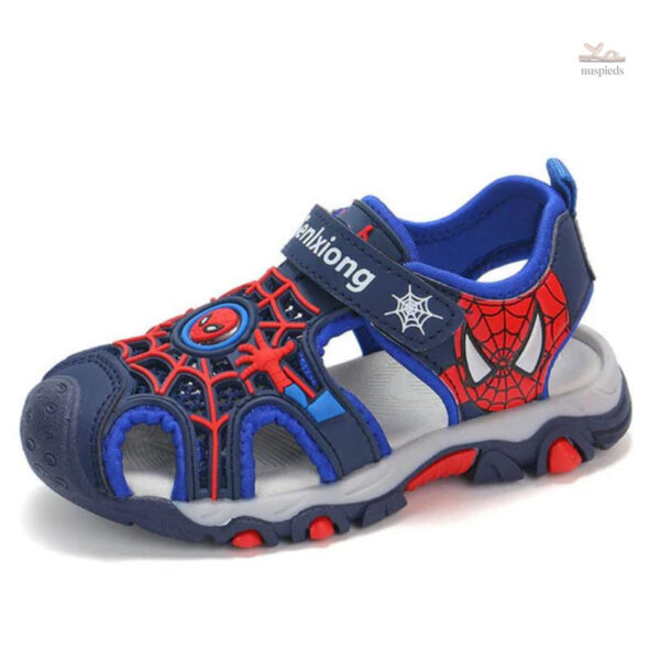 Sandale Garçon Design Spiderman, Idéale pour Jouer