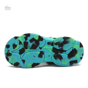 Sandales avec motifs colorés pour garçons, faciles à enfiler