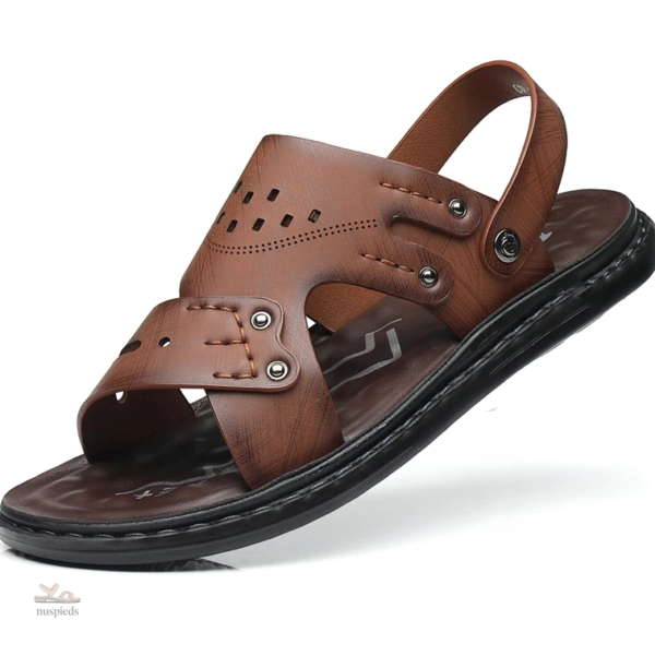 Sandale souple pour homme, idéale pour le confort quotidien