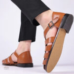Sandale homme cuir chic et décontractée