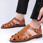 Sandale homme en cuir pour toutes occasions