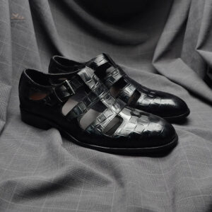 Sandale homme en cuir, parfaite pour la saison chaude