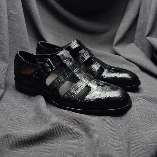 Sandale homme en cuir, parfaite pour la saison chaude
