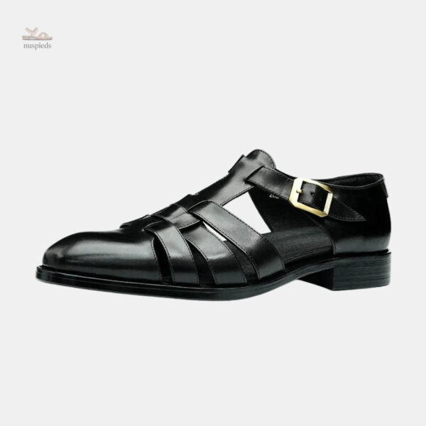 Sandale Homme Luxueuse en Cuir