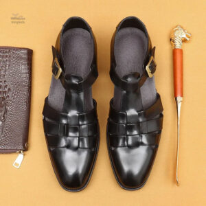 Modèle de Sandale Cuir Homme Chic