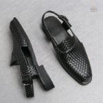 Style Crocodile : Sandale Homme élégante à Talon