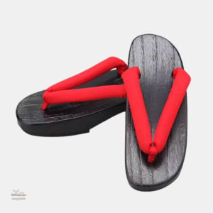 Sandales japonaises en bois unisexes style tong