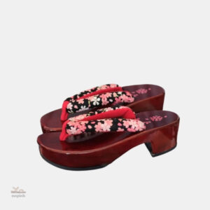 Sandale Japonaise Imprimé Floral Style Tong