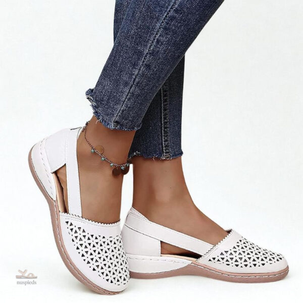 Sandale orthopédique femme chic et compensée