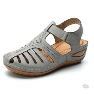 Sandale ouverte femme, style orthopédique moderne