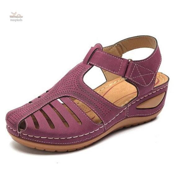 Chaussures confortables pour femme, sandales ouvertes