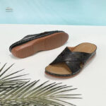 Chaussures orthopédiques femme, design floral attrayant