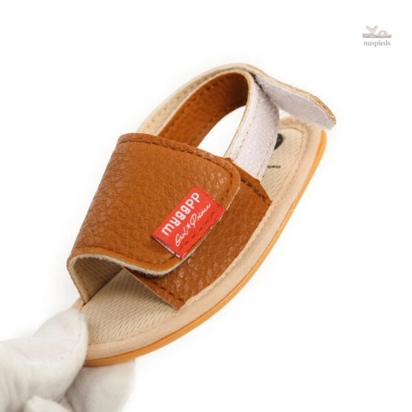 Sandales de Plage Bébé en Cuir Synthétique