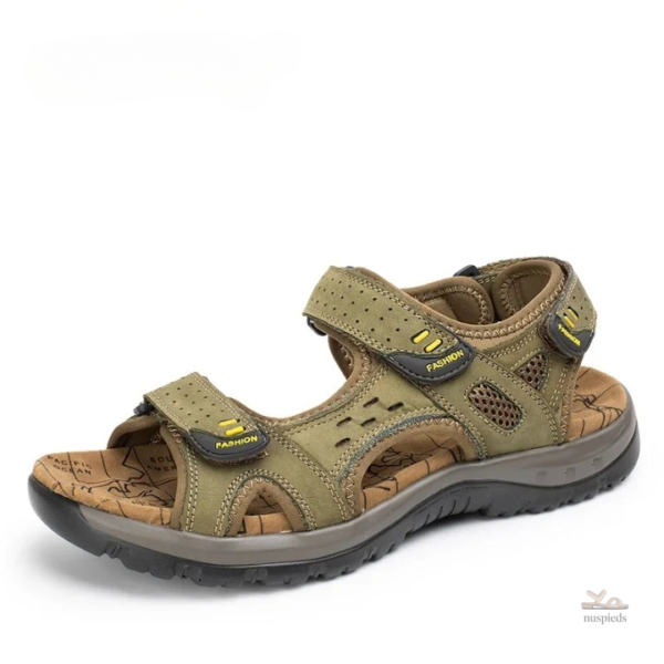 Sandales ouvertes pour hommes, idéales pour la plage