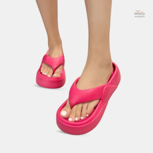 Sandales plateforme femme design tong élégant