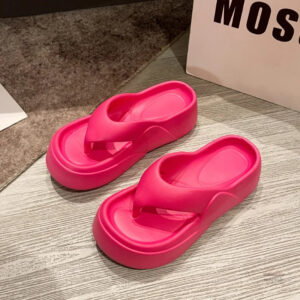 Sandales design tong pour femme, confort et style