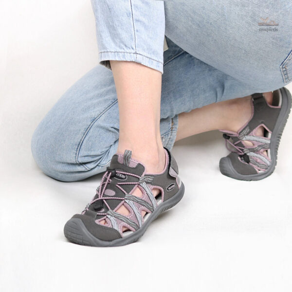 Sandale de randonnée femme, semelle antidérapante pour aventures
