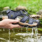 Sandale homme résistante à l'eau, parfaite pour les aventures estivales