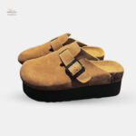 Sandale Femme Daim Style Plateforme