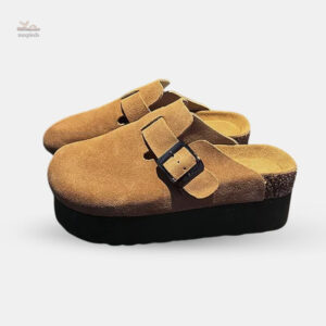 Sandale Femme Daim Style Plateforme