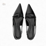 Chaussure noire femme avec style moderne