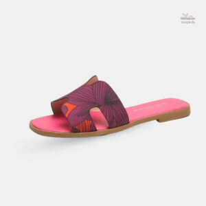 Sandale Tong Design Floral élégante et confortable