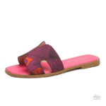 Sandale tendance à fleurs pour femme