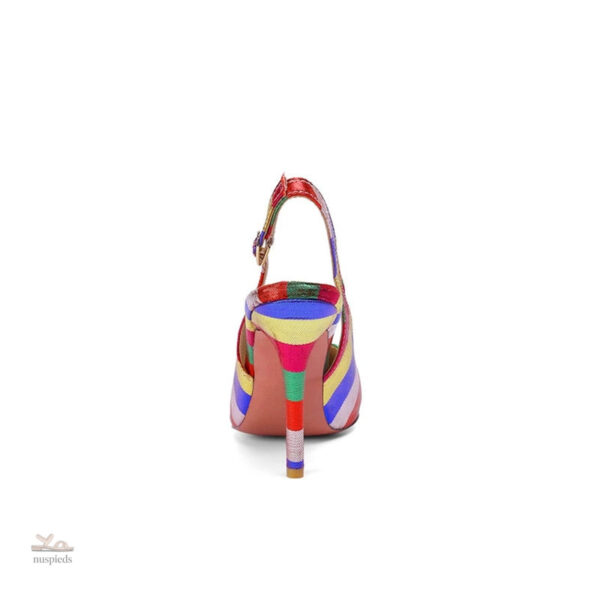 Escarpin Multicolore Talon 10-13 cm pour Femme