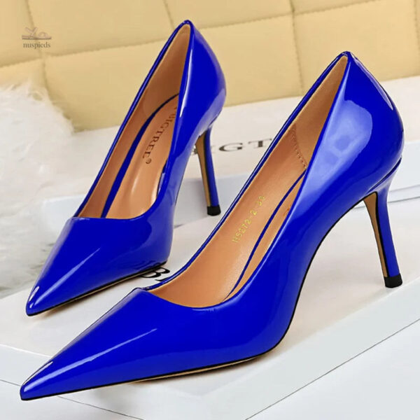 Sandale à talon de 7-10 cm, parfaite pour les occasions spéciales