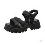 Sandale chic à talon avec maintien élastique