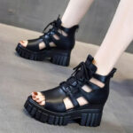 Sandale talon plateforme pour un look élégant